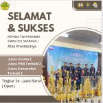 Selamat & Sukses Untuk Tim Paskibra Juara Utama 1, Juara PBB Terbaik 2, Juara Komandan Terbaik 1 Tingkat Se-Jawa Barat